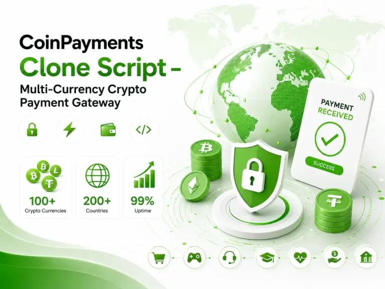 CoinPayments-Inspired Clone Script for Global Crypto Payment Solutions