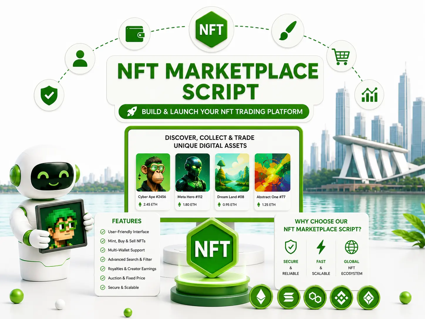 Enterprise NFT Marketplace Script for Modern Digital Collectibles