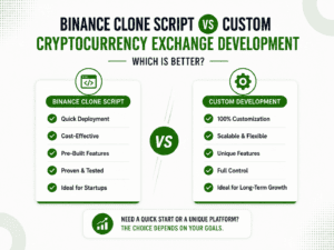 Binance Clone Script vs Custom Exchange Development