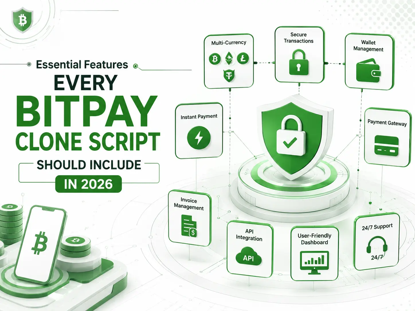 BitPay Clone Script Features