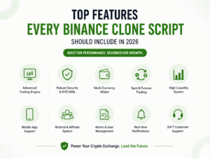 binance clone script features