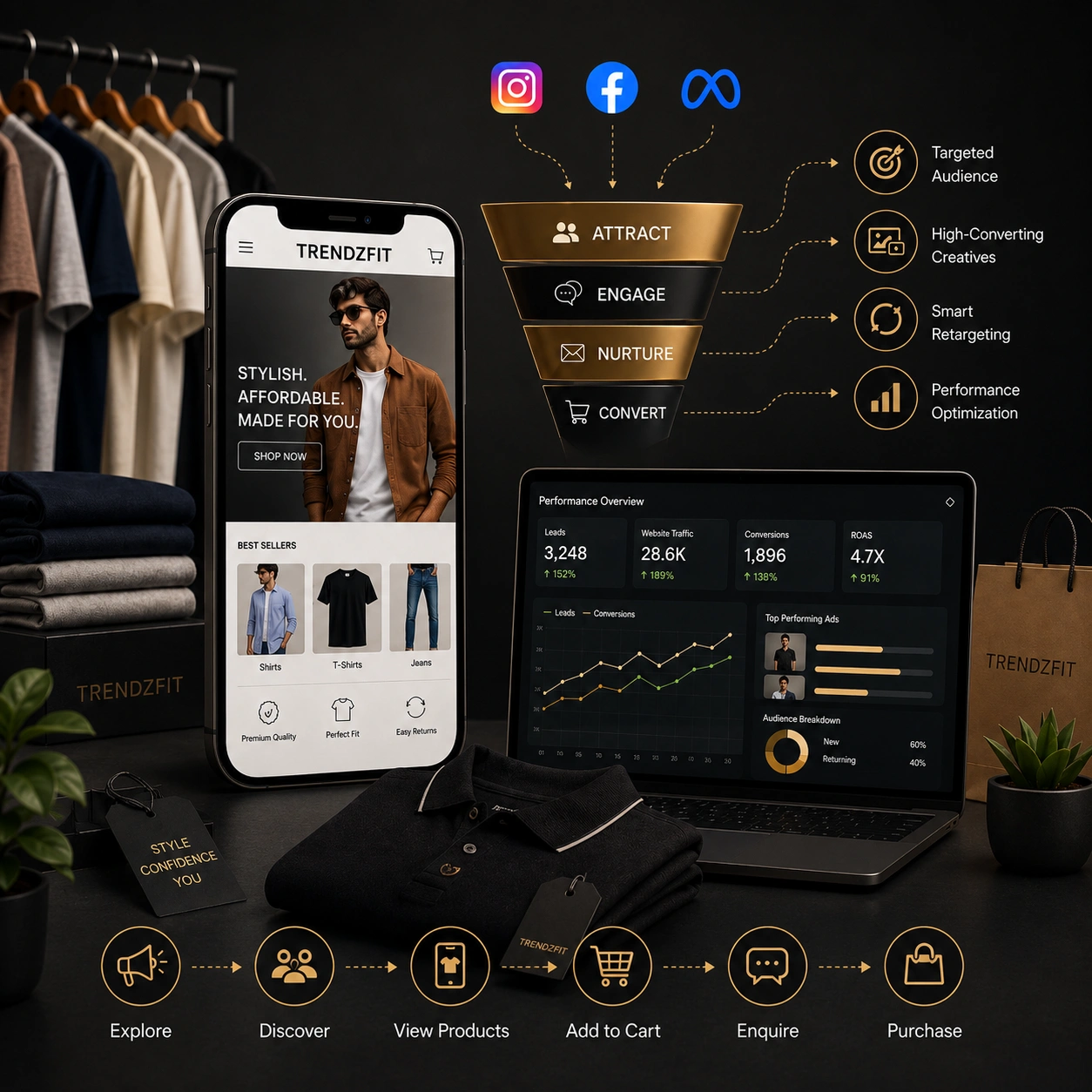 Trendzfit mobile