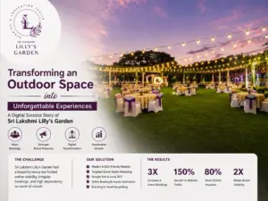 How Digitechzo turned Lilly's Garden into a standout venue brand