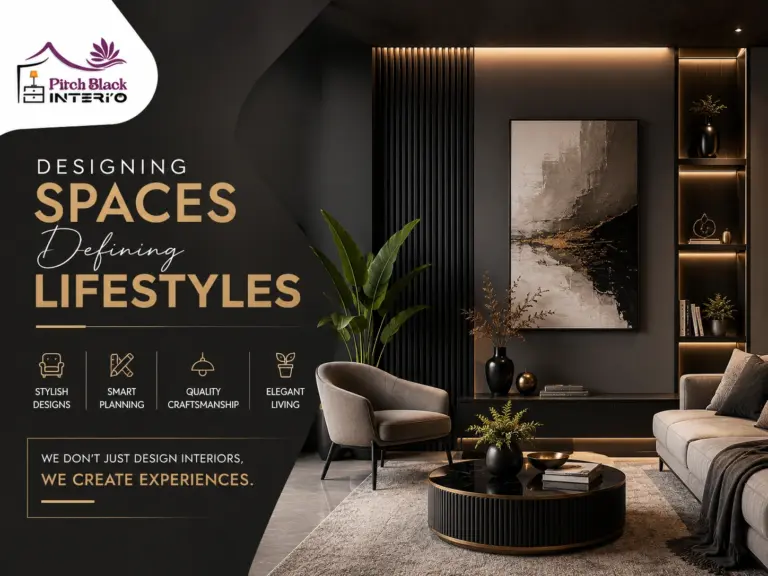 Digitechzo transforms Pitch Black Interiors' digital presence.