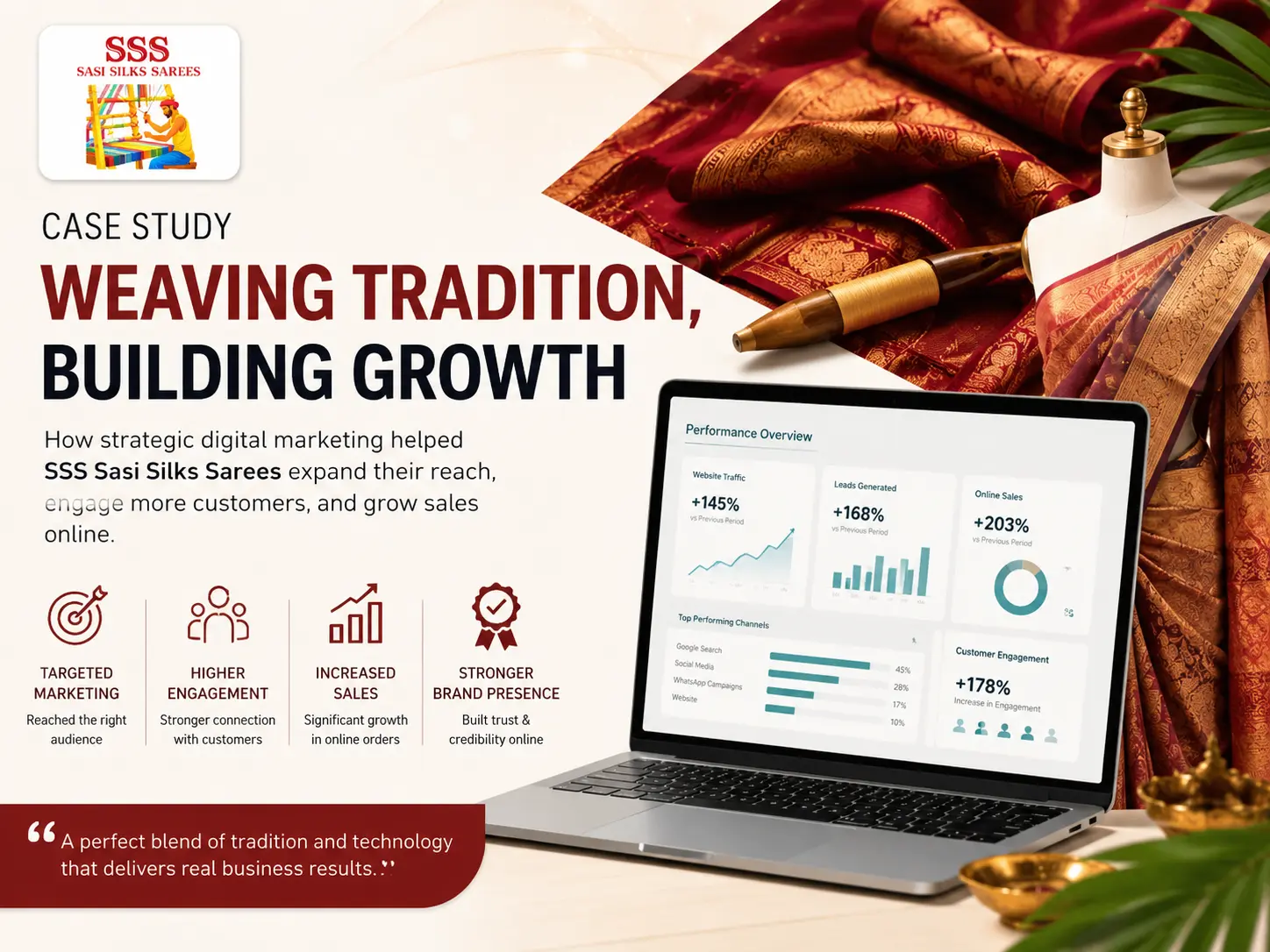 Improved brand awareness and reached a larger audience across digital platforms.